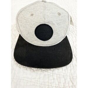NEW GLOBE  snapback cap hat grey black GB71619011